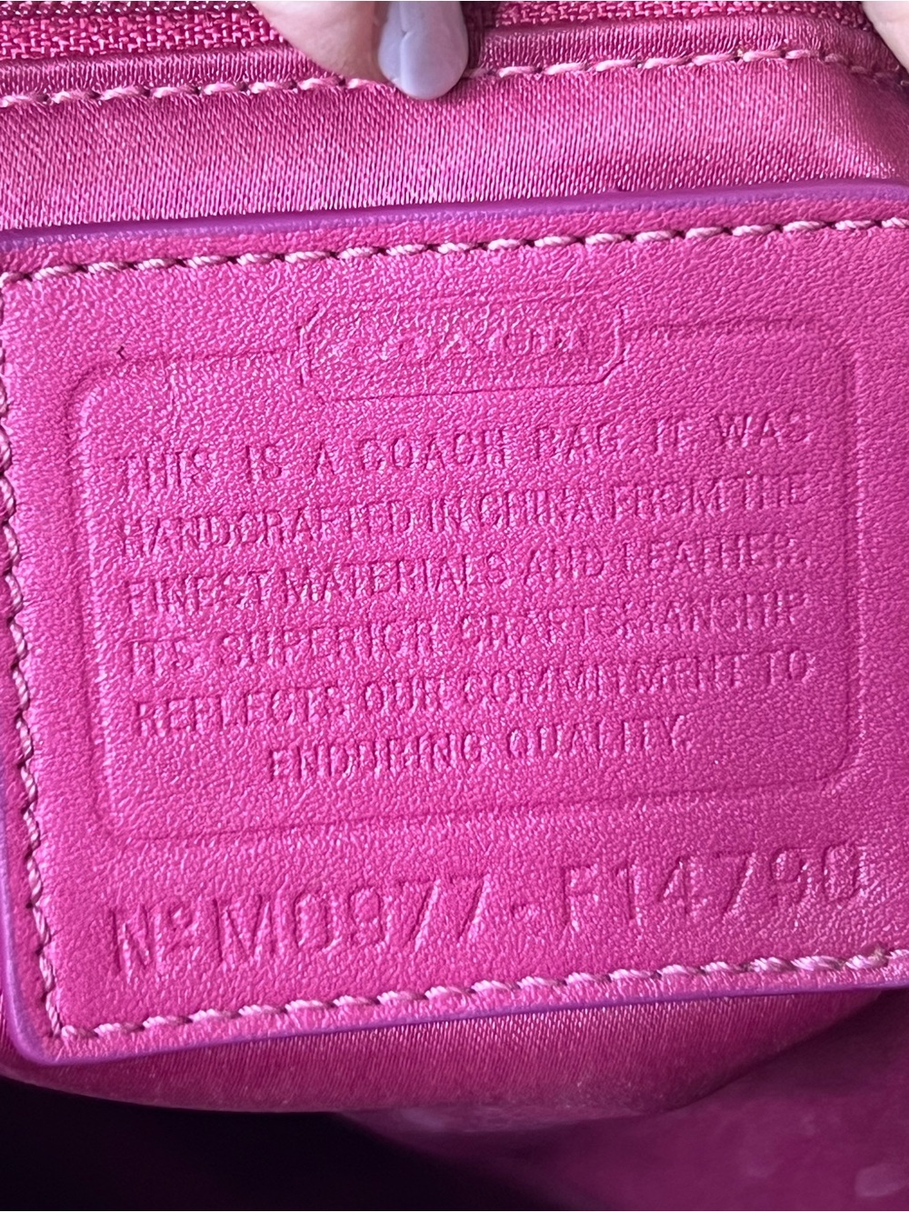 Coach Heritage Tattersall Tote Bag Plaid Pink Project Bag
F14790. - Picture 6 of 16